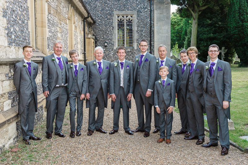 Wedding Photography Surrey | Groom, Best Men and Ushers