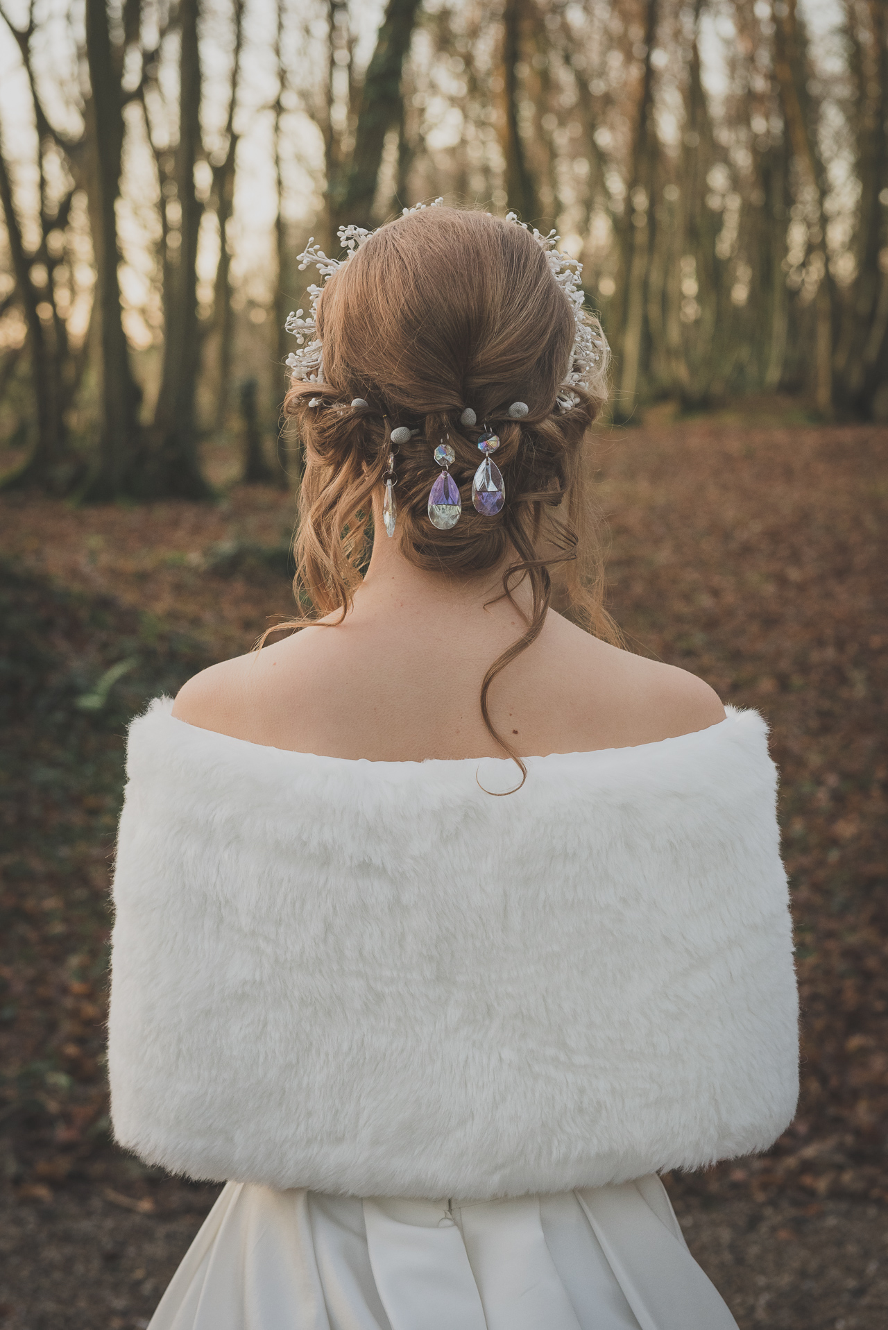 Swallows Oast Ticehurst Winter Bride Photo Shoot | Oakhouse Photography