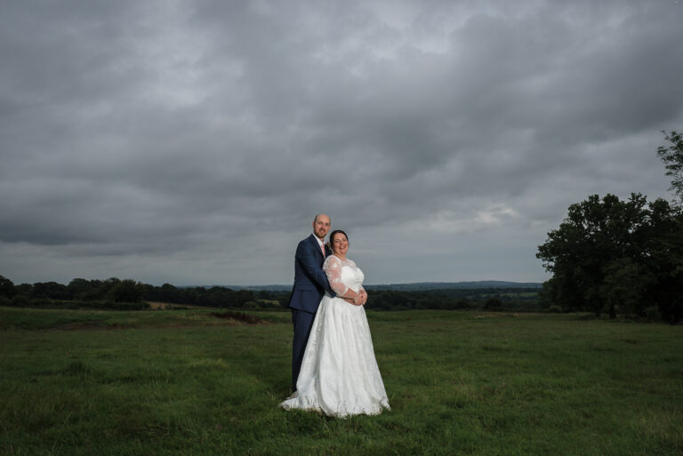Bride and groom portrait photo session during the wedding at Swallows Oast wedding venue, Ticehurst, East Sussex | Oakhouse Photography