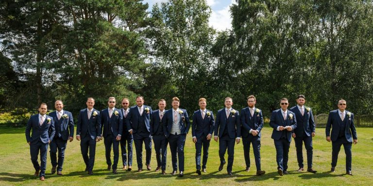 Broom & groomsmen at Mercure Maidstone Great Danes Hotel wedding